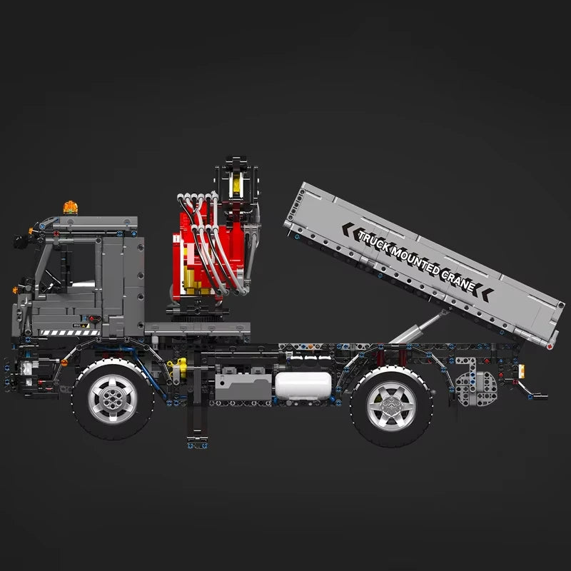 3767-Piece RC Truck Crane Building Block Set - Ultimate Kids Gift