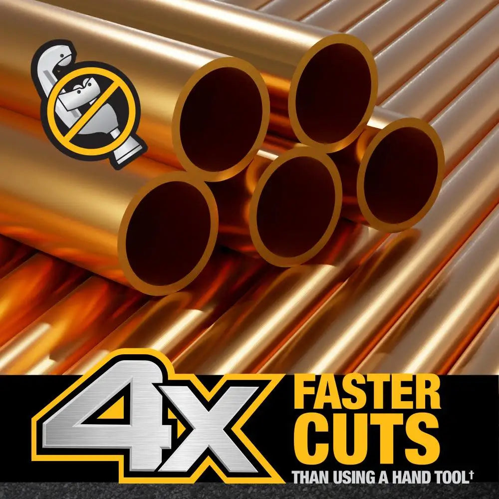 DEWALT IMPACT CONNECT™ Pipe Cutter Attachments for PVC & Copper