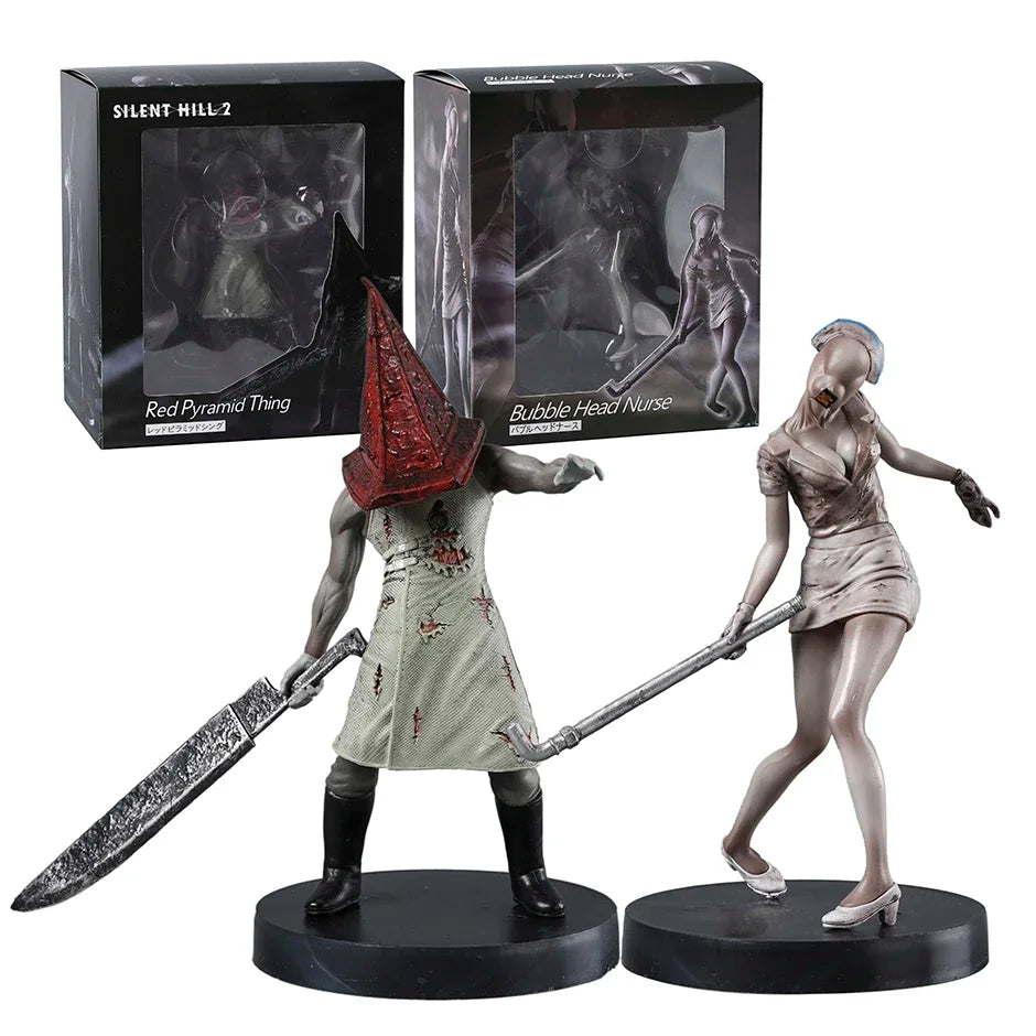 Silent Hill Bubble Head Nurse Collectible Figure - Intricate Design