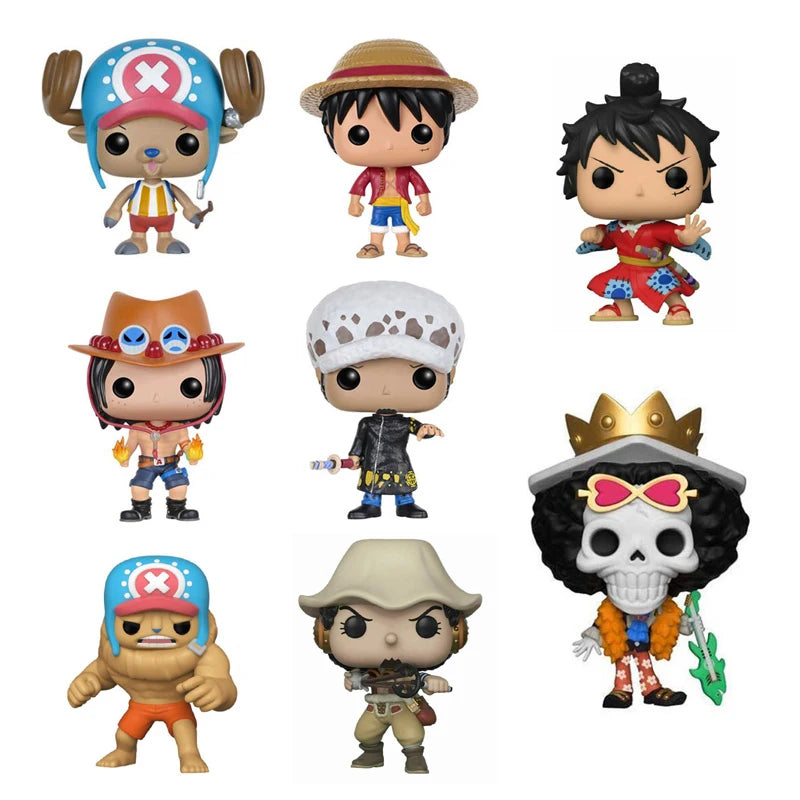 One Piece Vinyl Doll Collection - Luffy, Chopper, Zoro & More