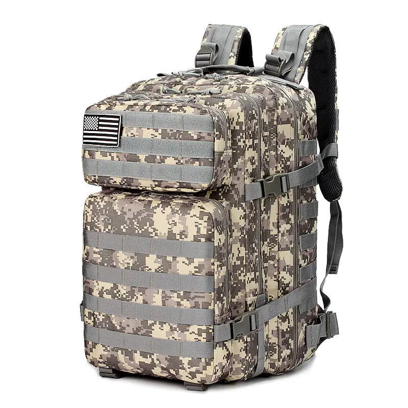 Durable 45L Tactical Backpack for Travel & Outdoor Adventures
