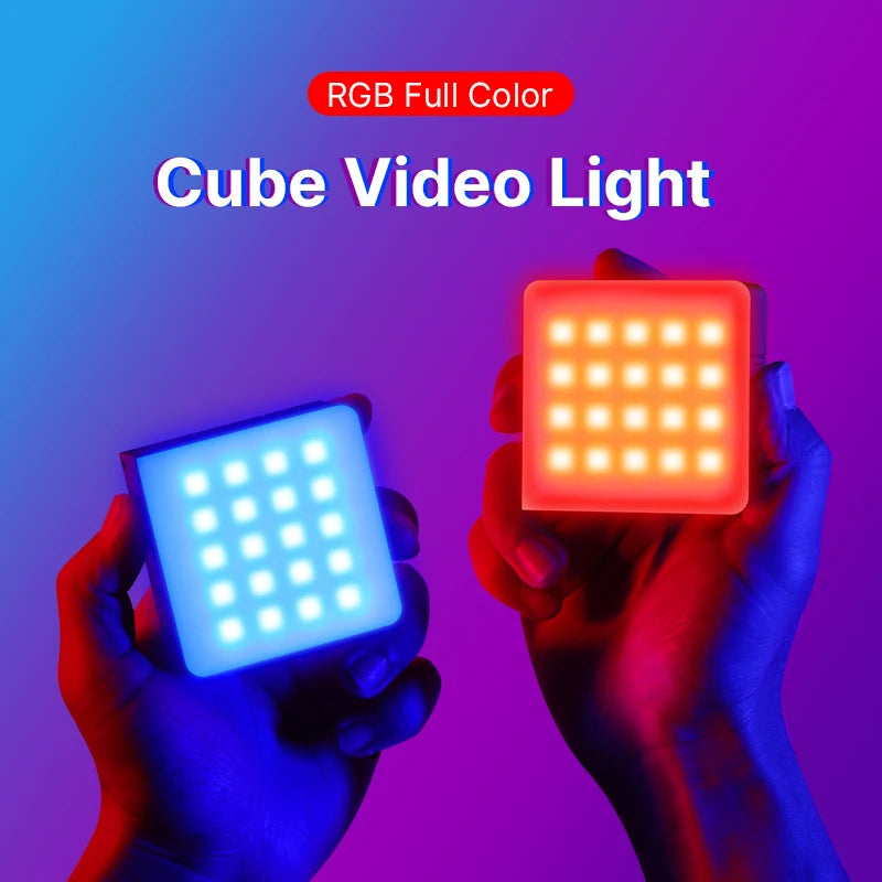 Ulanzi VL49 RGB PRO Video Light | 2500K-9000K LED with Diffuser
