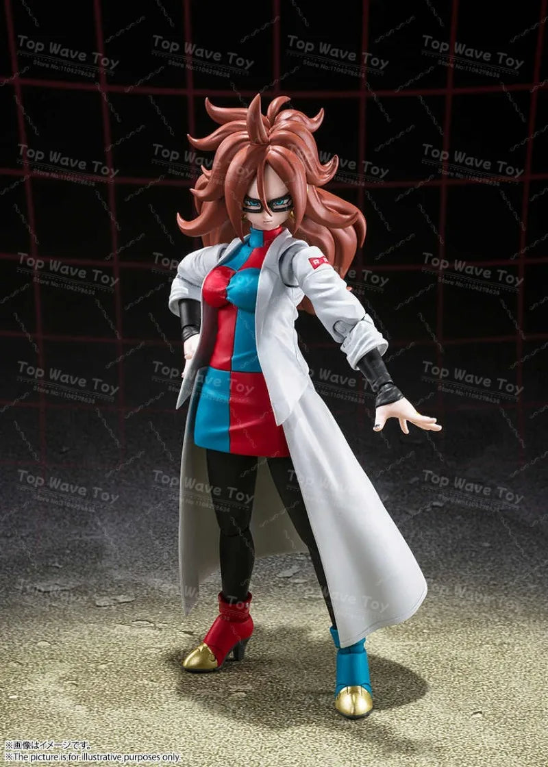 Bandai Dragon Ball SHF Super Hero Android No.21 Lab Coat Figure