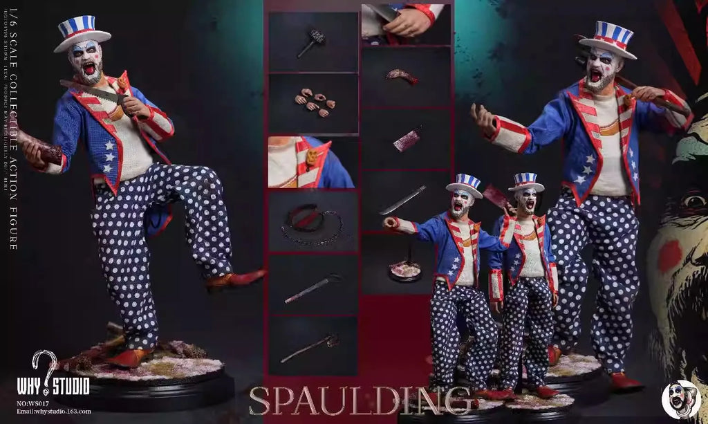 1/6 Scale Spaulding Action Figure - Premium Movie Collectible Toy