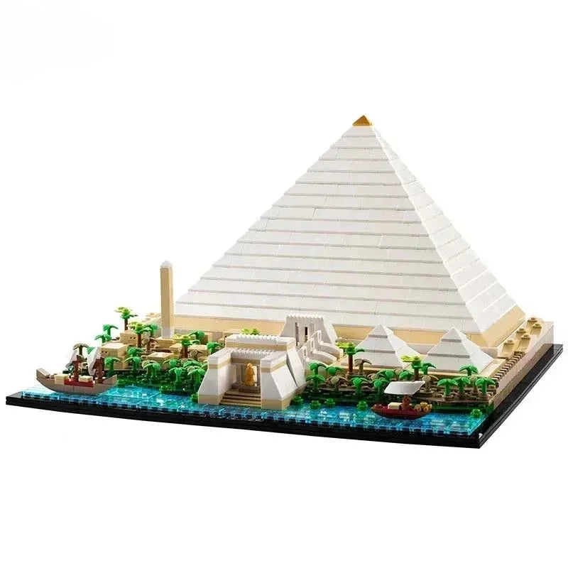 1476PCS Pyramid of Giza Building Blocks Set - Engaging STEM Toy