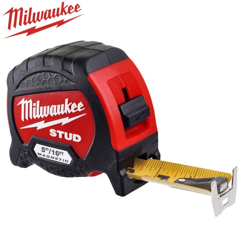 Milwaukee Self-Locking 16ft/26ft Magnetic Tape Measure - Durable & Accurate