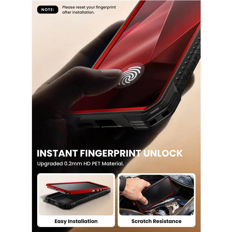 I-BLASON Rugged Armor Case for Samsung Galaxy S26 Ultra - Screen Protector & Stand