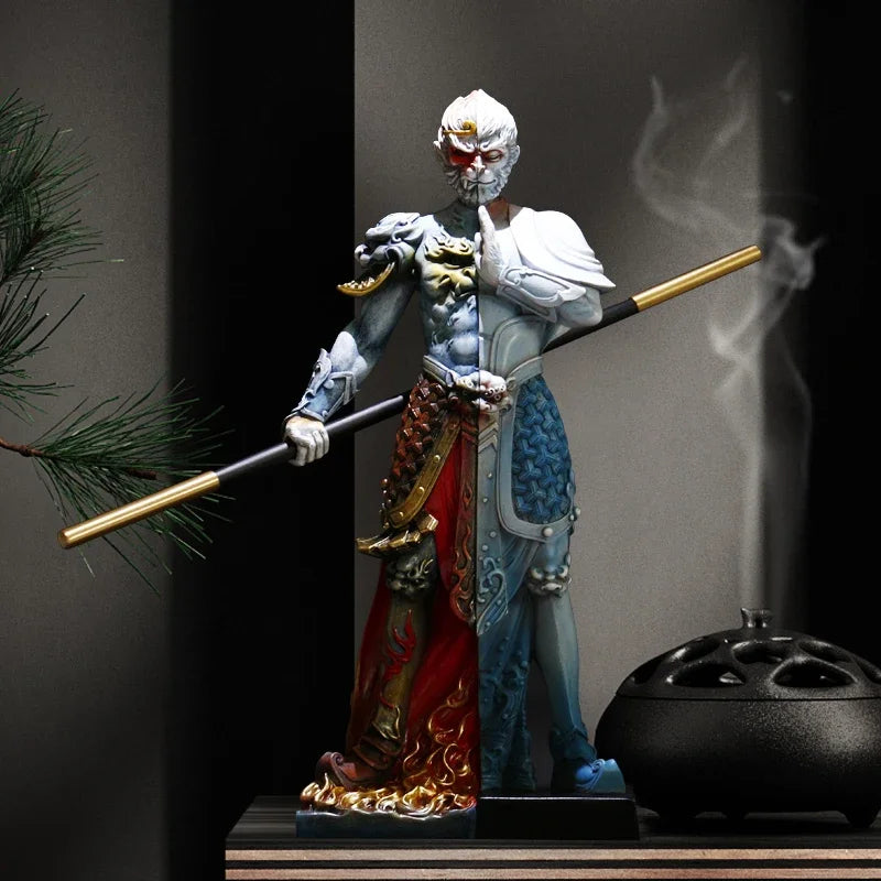 Majestic Monkey King Sun Wukong Desktop Decoration for Unique Homes