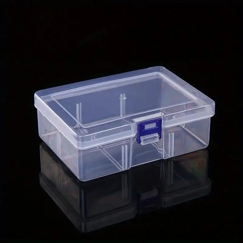 Clear Plastic Storage Box - Waterproof Dustproof Organizer for Tools & Jewelry