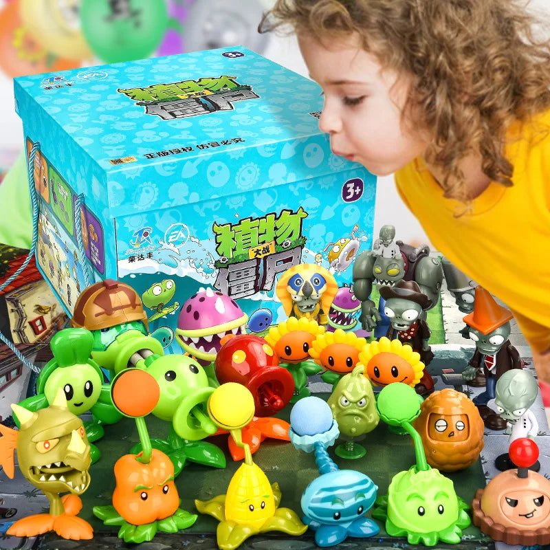 Plants vs Zombies 2 Action Figures Set - Fun Gift for Kids