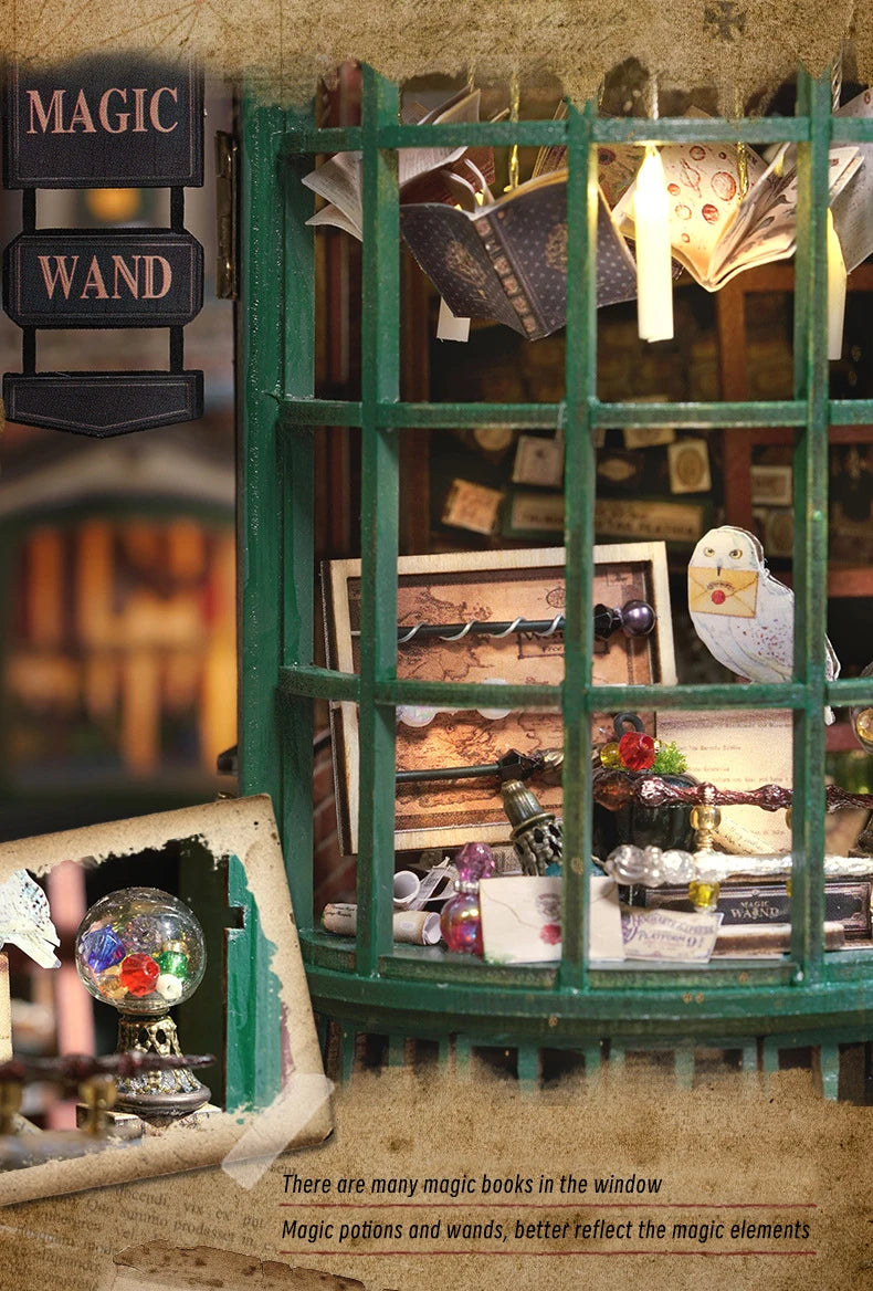 DIY Miniature Dollhouse Kit – Build Your Own Magical Home