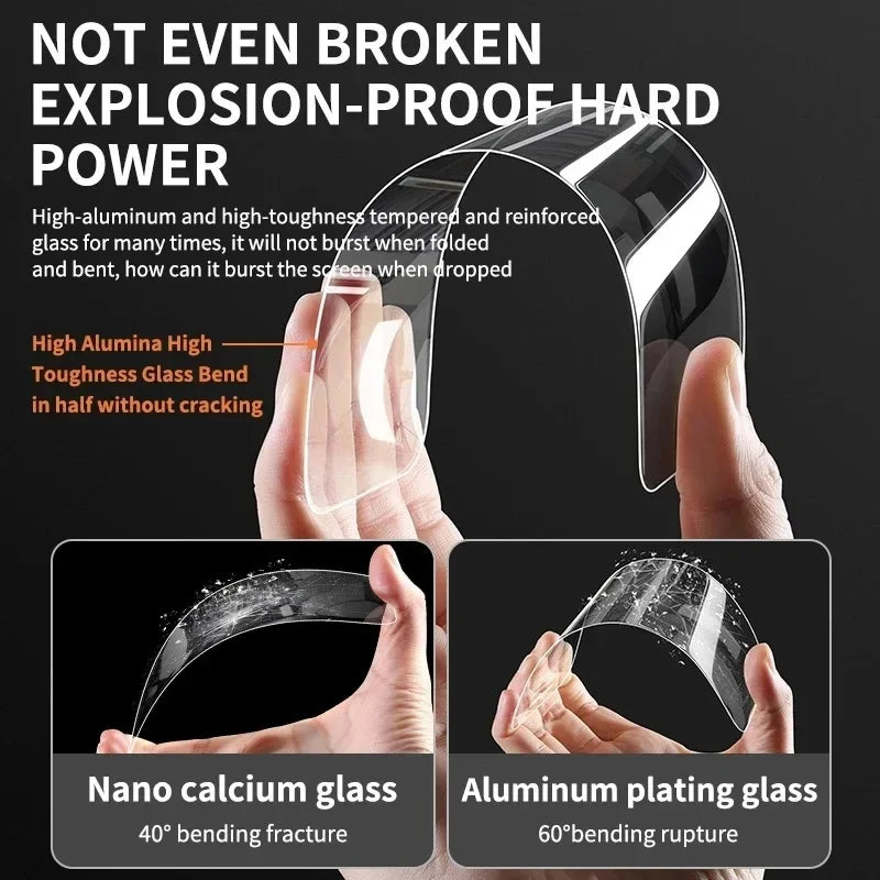 5-Pack Tempered Glass Screen Protectors for iPhone 6-15 Series