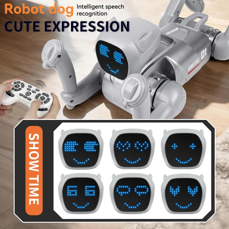 ZWN X1 Smart Interactive Robot Dog Toy - Dance, Sing & Play!