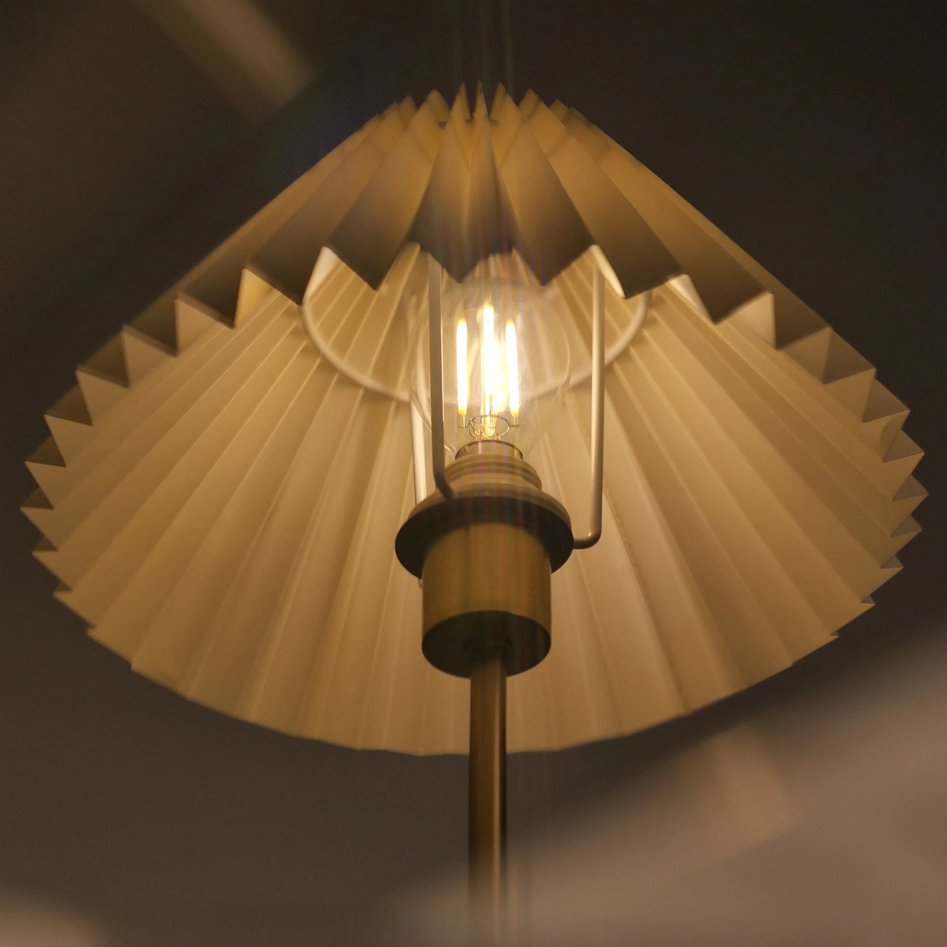 Rechargeable Touch Fabric Desk Lamp - E12 Bulb, 2700K, Modern Decor