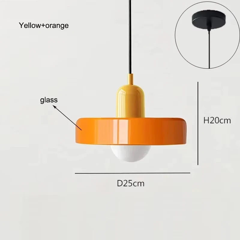 Ramalho Nordic Retro Glass Chandelier - Stylish Pendant Lighting