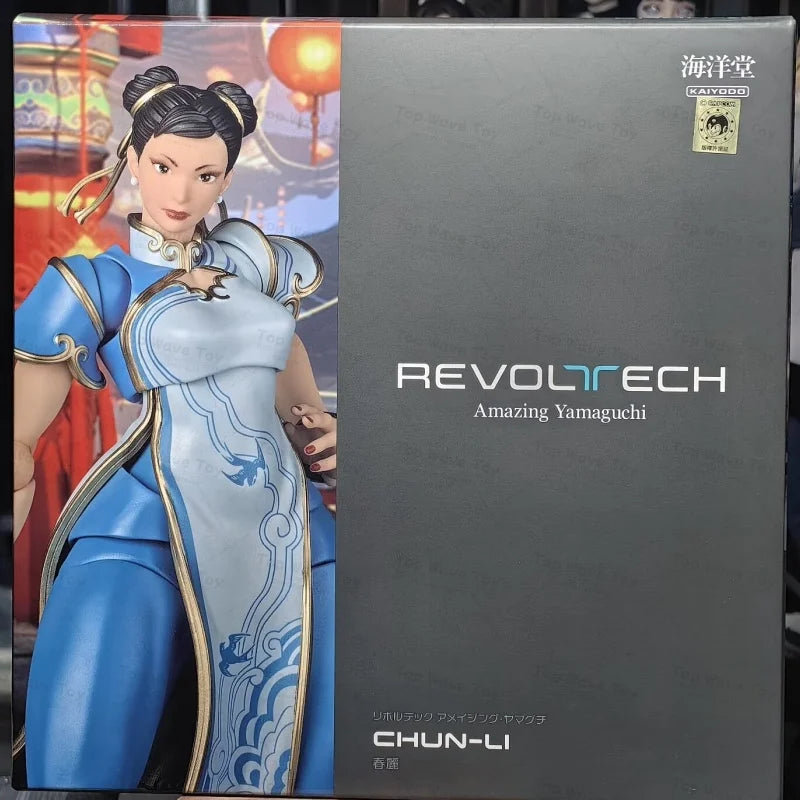 Chun Li Action Figure - KAIYODO Revoltech Street Fighter 6 Model Toy