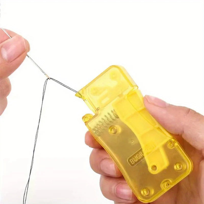 Automatic Needle Threader for Effortless Hand Sewing & Crafts