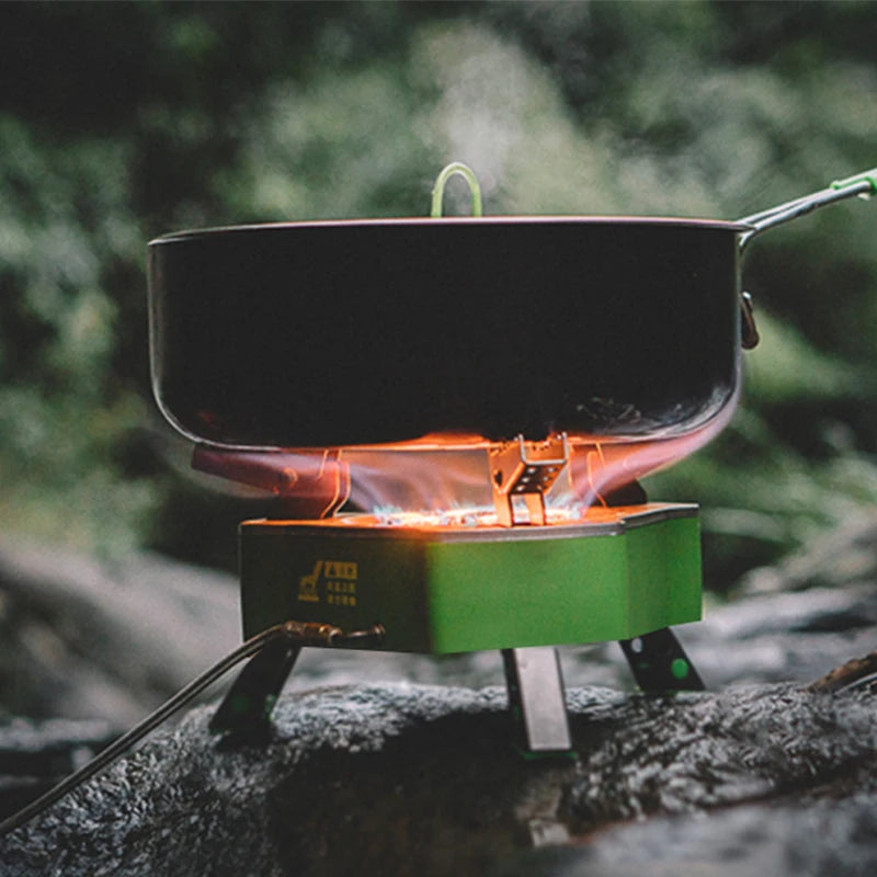 BRS-71A-1 Windproof Portable Gas Stove with Easy Ignition