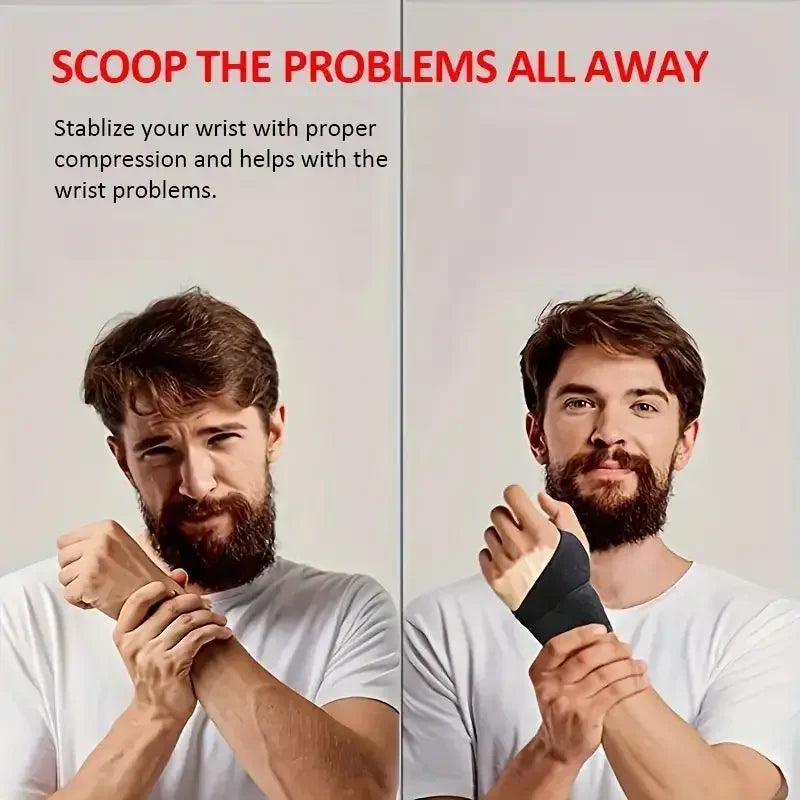 Adjustable Wrist Brace for Carpal Tunnel & Fitness Support - Unisex