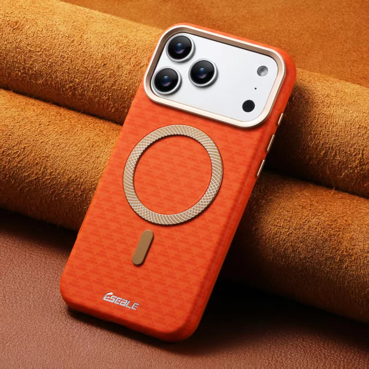 Luxury Magnetic Leather Phone Case for iPhone 13-17 Pro Max