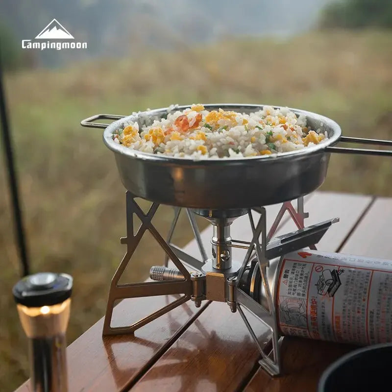 CAMPINGMOON XD-3-NE Windproof Portable Gas Stove for Outdoor Adventures