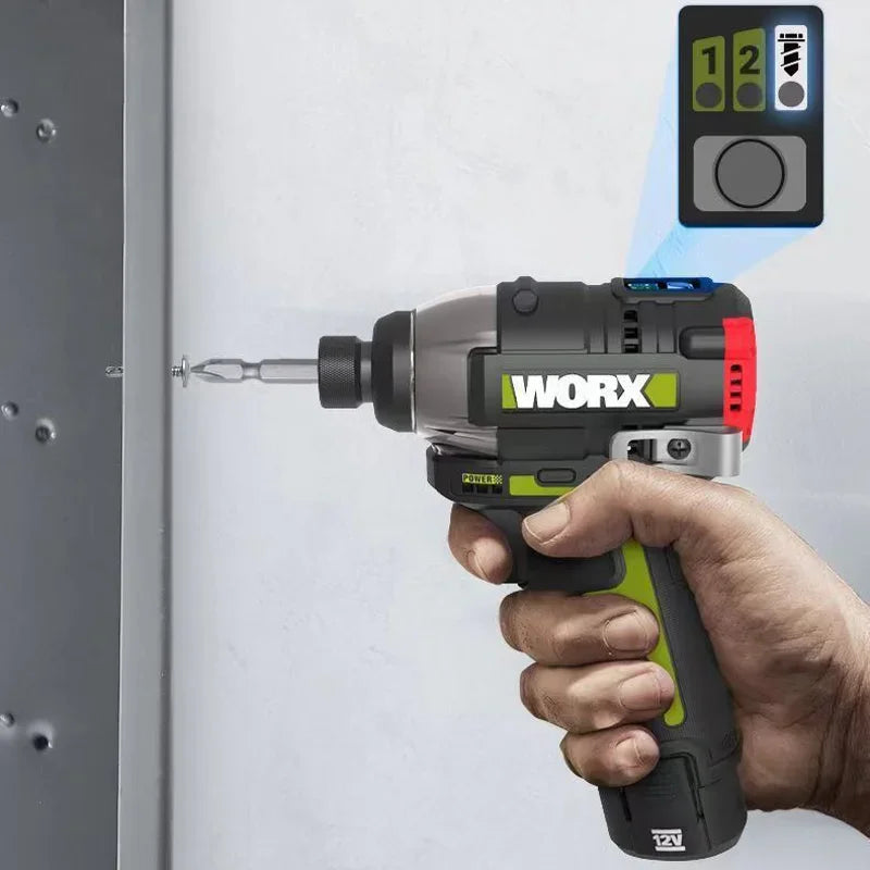 WORX WU132X Brushless Cordless Electric Impact Driver & Drill