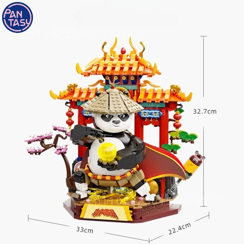 Pantasy Building Blocks - Kung Fu Panda Dragon Hero Educational Set