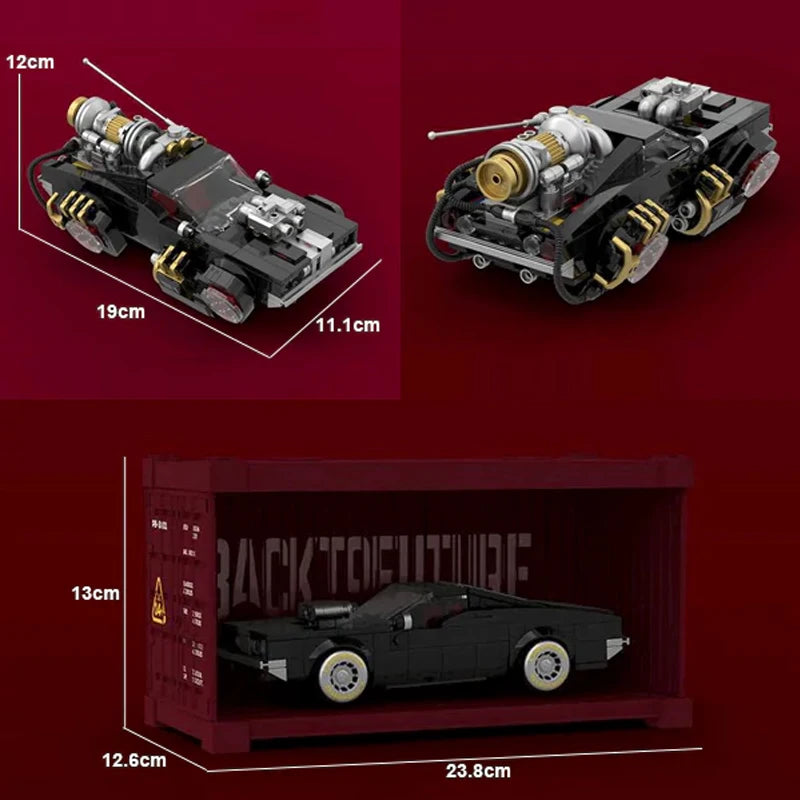 Campervan Building Blocks - Creative Desktop Decoration Set for Kids