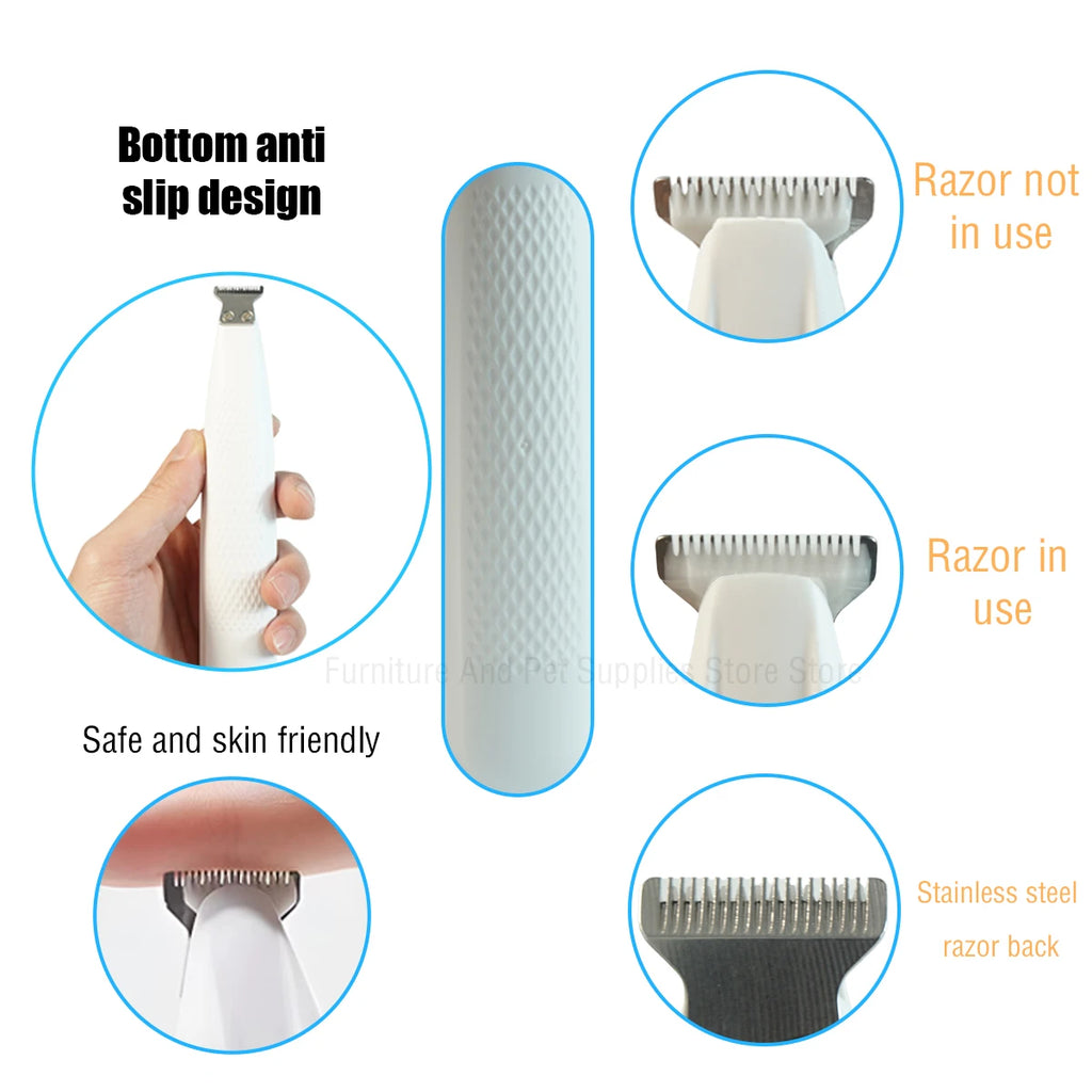 LED Waterproof Dog Paw Trimmer - Efficient & Safe Pet Grooming