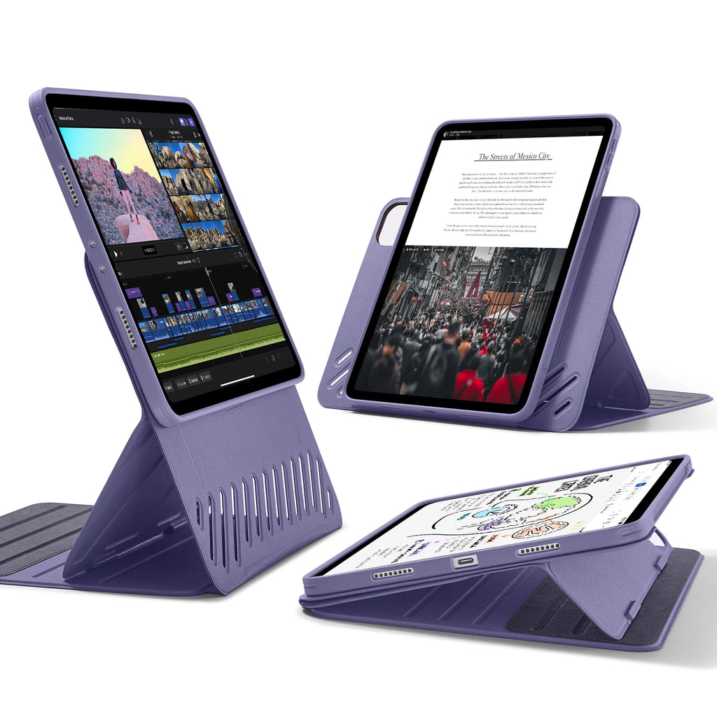 ESR Magnetic iPad Pro Case - Adjustable Stand & Total Protection