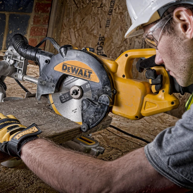 DEWALT Wood Saw Blades - 216/254/305MM, 40T/60T/80T, Carbide Precision