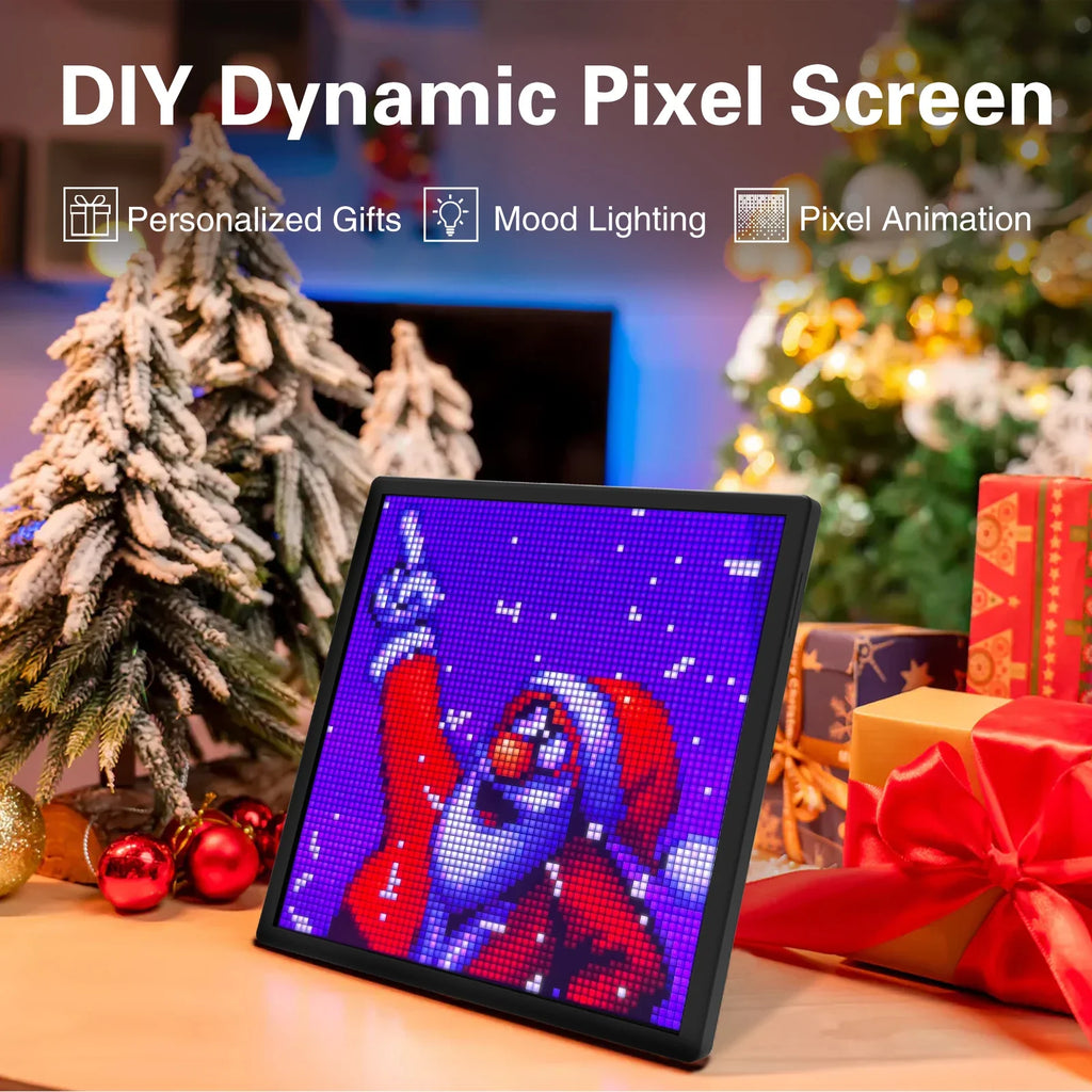 64x64 RGB LED Pixel Display - Bluetooth Programmable Art Panel