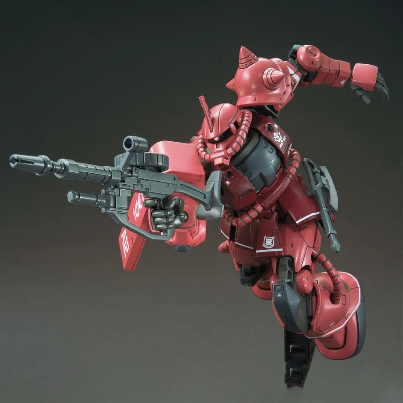 Bandai HG Zaku II Red Comet Ver - Gundam Model Kit for Collectors