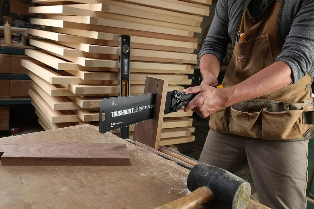 TOUGHBUILT Compact Folding Pull Saw - Precision Garden Tool