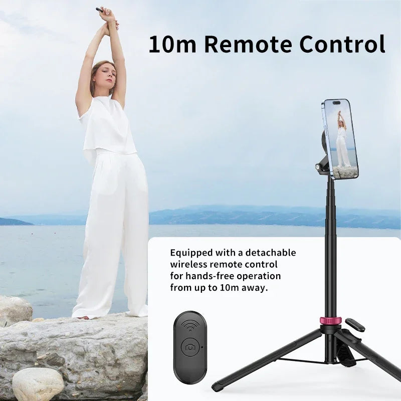 Ulanzi MT-84 Magnetic Selfie Stick Tripod with Bluetooth Remote