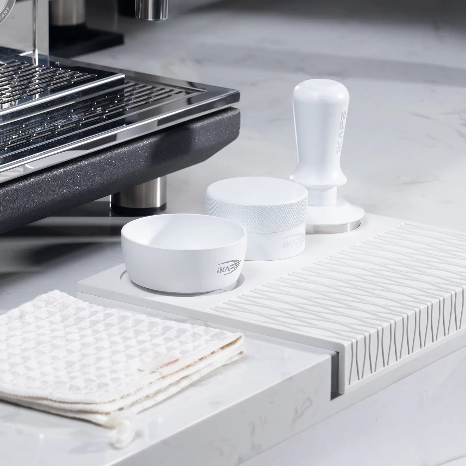 IKAPE 6-in-1 Espresso Tamper Set - Perfect Coffee Extraction Kit