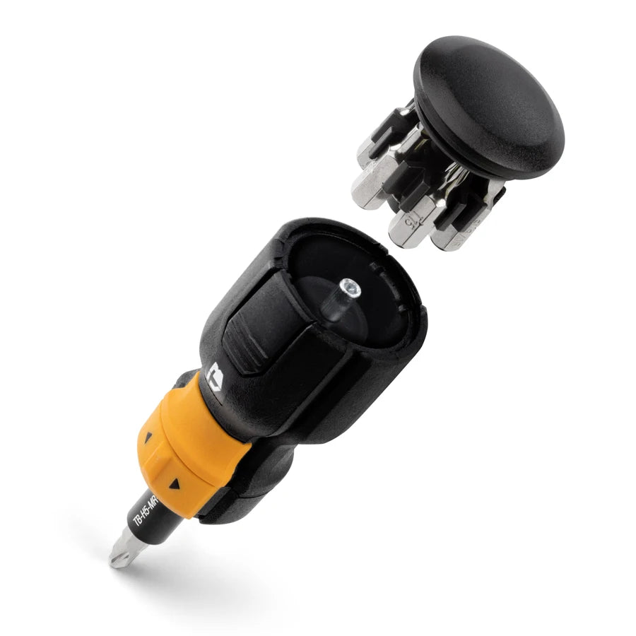 TOUGHBUILT Multi-Bit Ratcheting Screwdriver 9-Piece Set