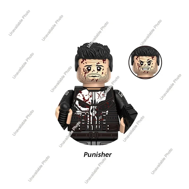 Hot Toys Mini Building Blocks Superhero Figures - Fun for All Ages