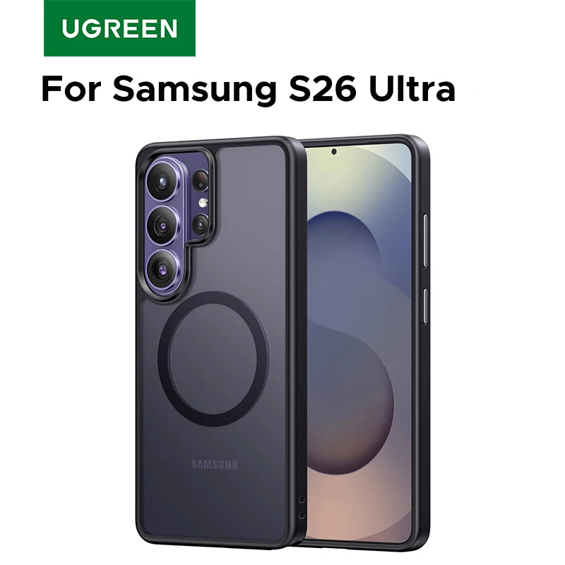 UGREEN Clear Magnetic Case for Samsung Galaxy S26 Ultra 2026