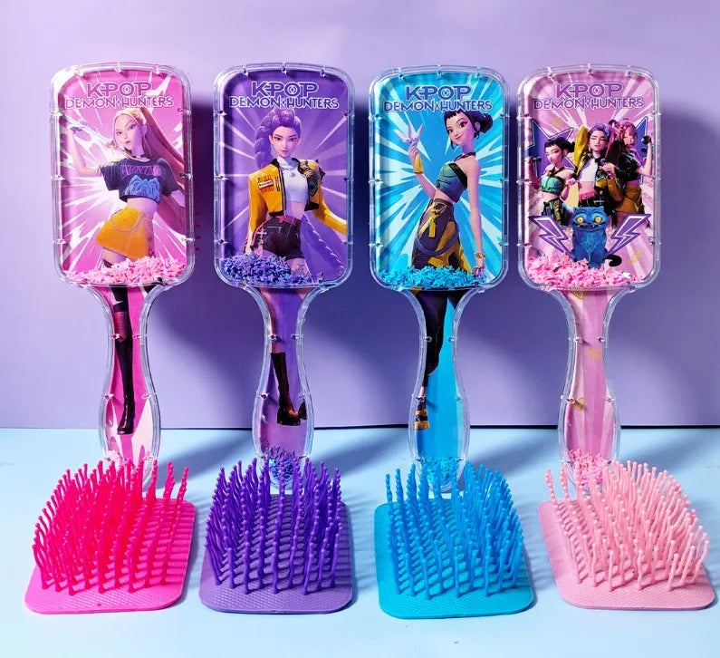 Air Cushion Massage Comb - Cute Cartoon Accessory for Girls