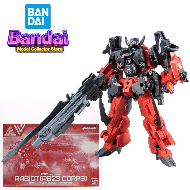 Bandai HG 30MM Rabiot R623 Corps Action Figure - Anime Gundam Model
