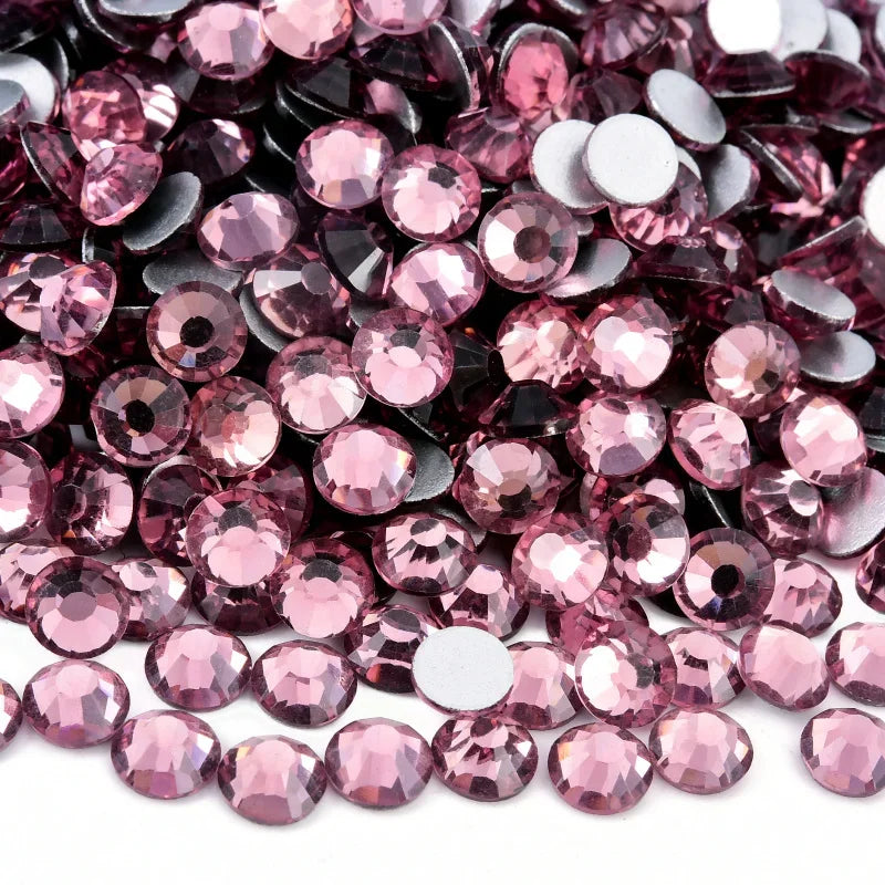 OLeeya Bulk Non-Hotfix Rhinestones for DIY Nail Art & Garments