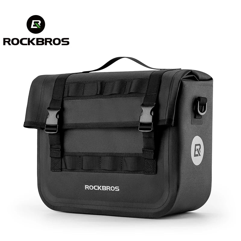 ROCKBROS 15L Versatile Bicycle Front Saddle Bag - Durable & Stylish