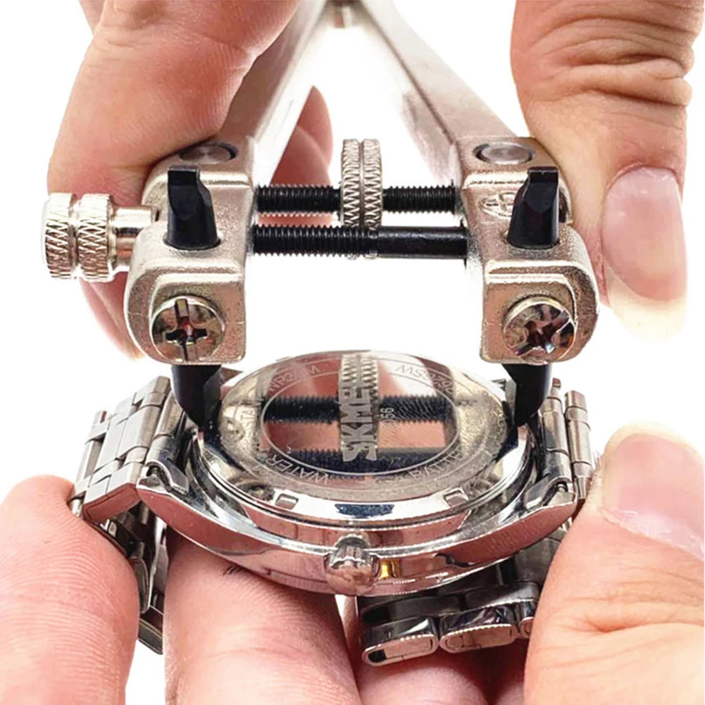Adjustable V-Shape Watch Case Opener Tool for Easy Watch Repairs