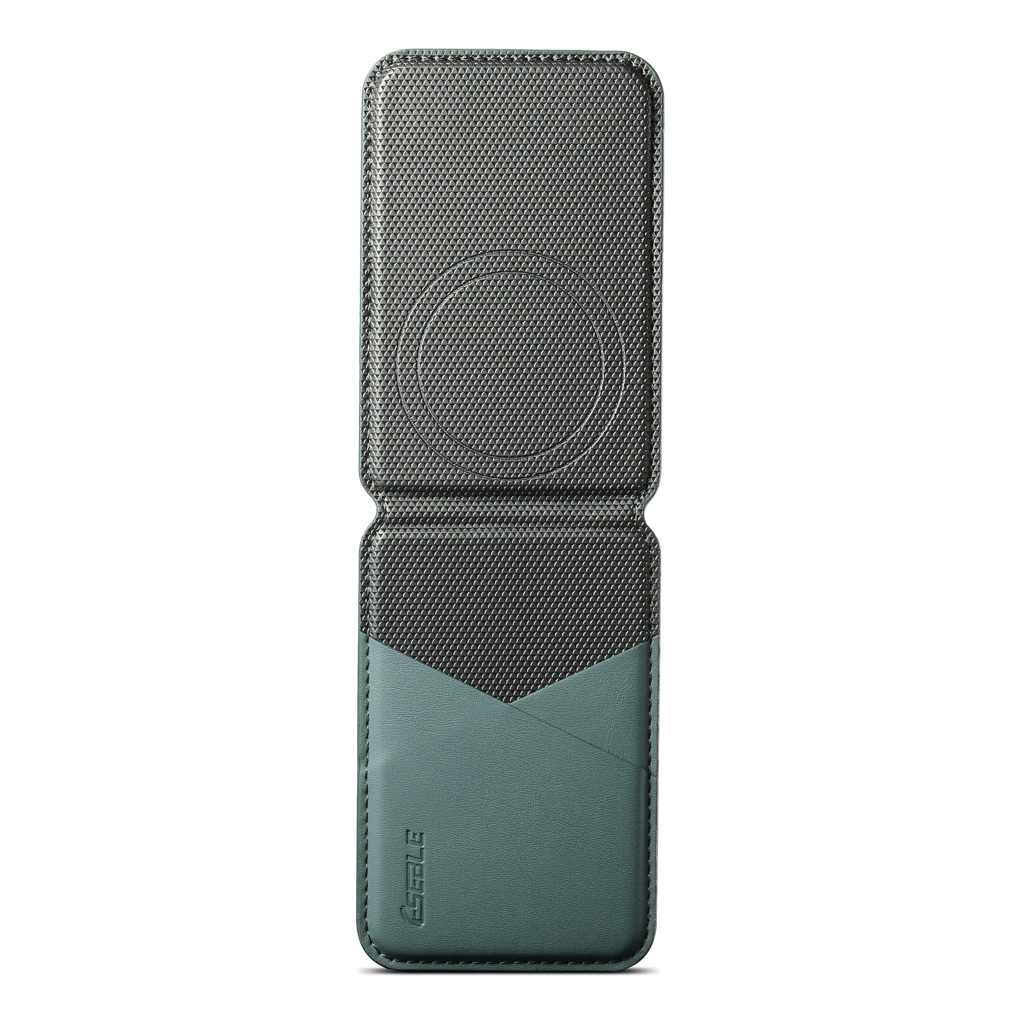 Elegant Leather Wallet MagSafe Card Holder for iPhone & Galaxy