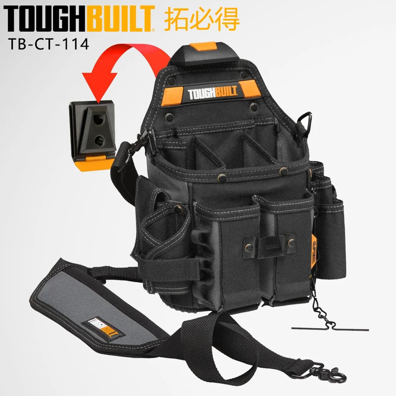 TOUGHBUILT Electrician Tool Storage Bag - Versatile & Durable
