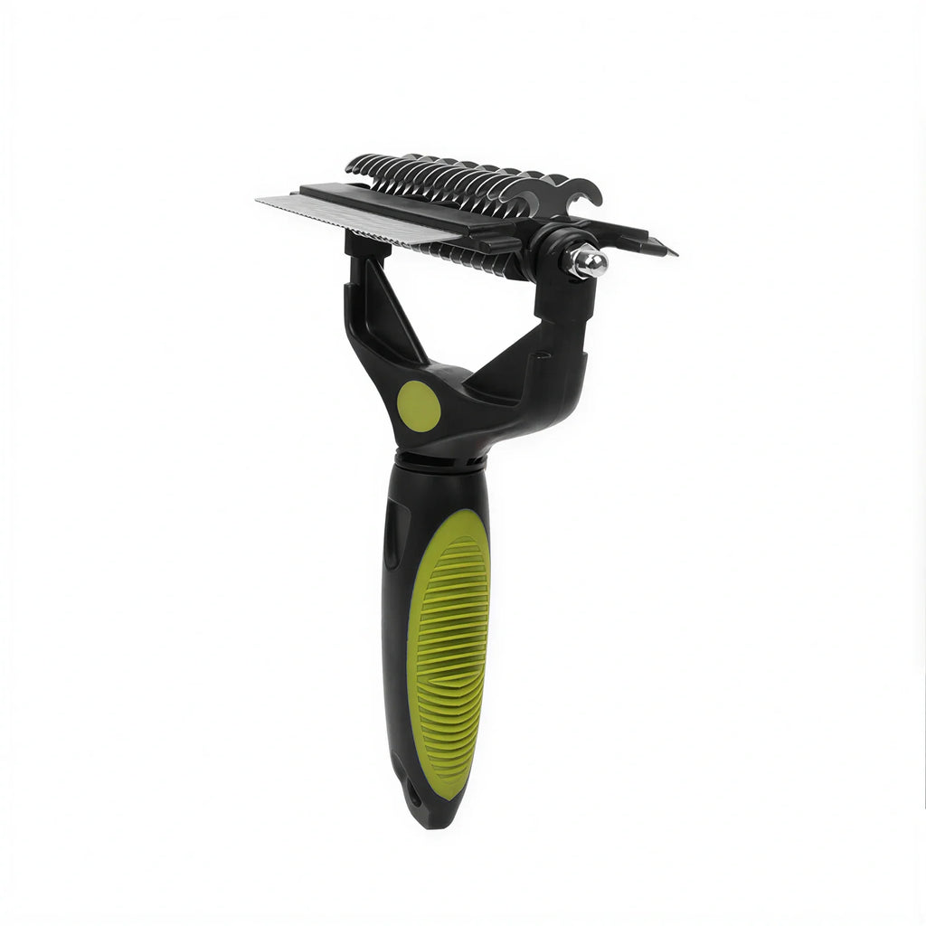 3-in-1 Pet Deshedding Brush & Fur Remover for Dogs and Cats