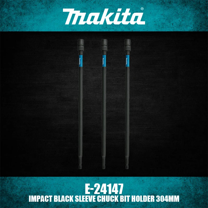 Makita Impact Black Sleeve Chuck Bit Holder - Versatile Tool Accessory