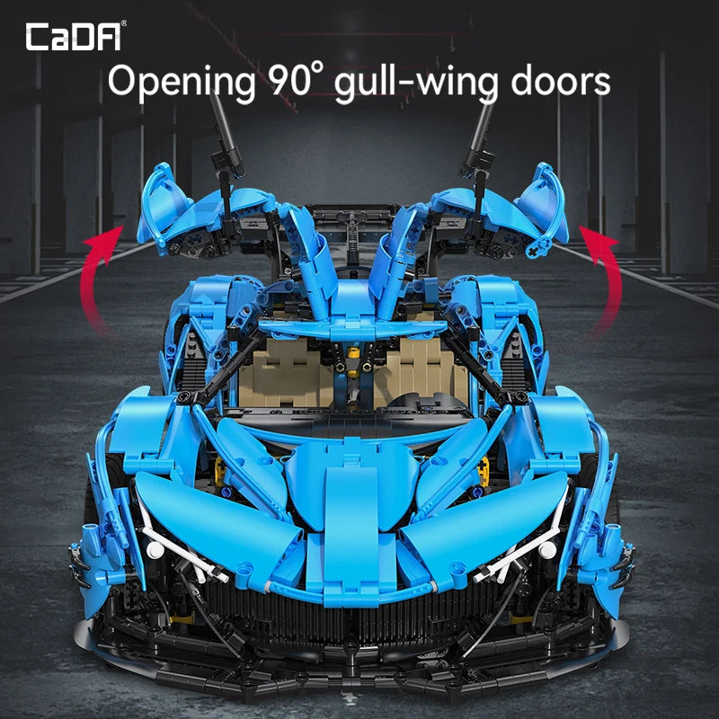 Cada 3865PCS V12 Hypercar Model Building Blocks - Ultimate Racing Fun