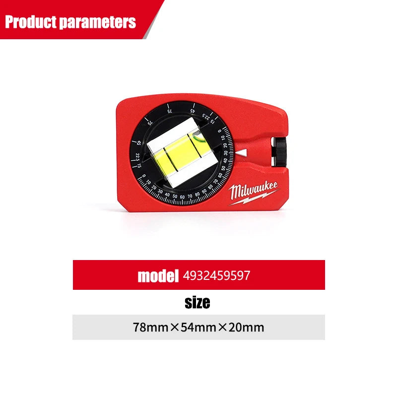 Milwaukee Mini 360° Lockable Torpedo Level - High-Precision Tool